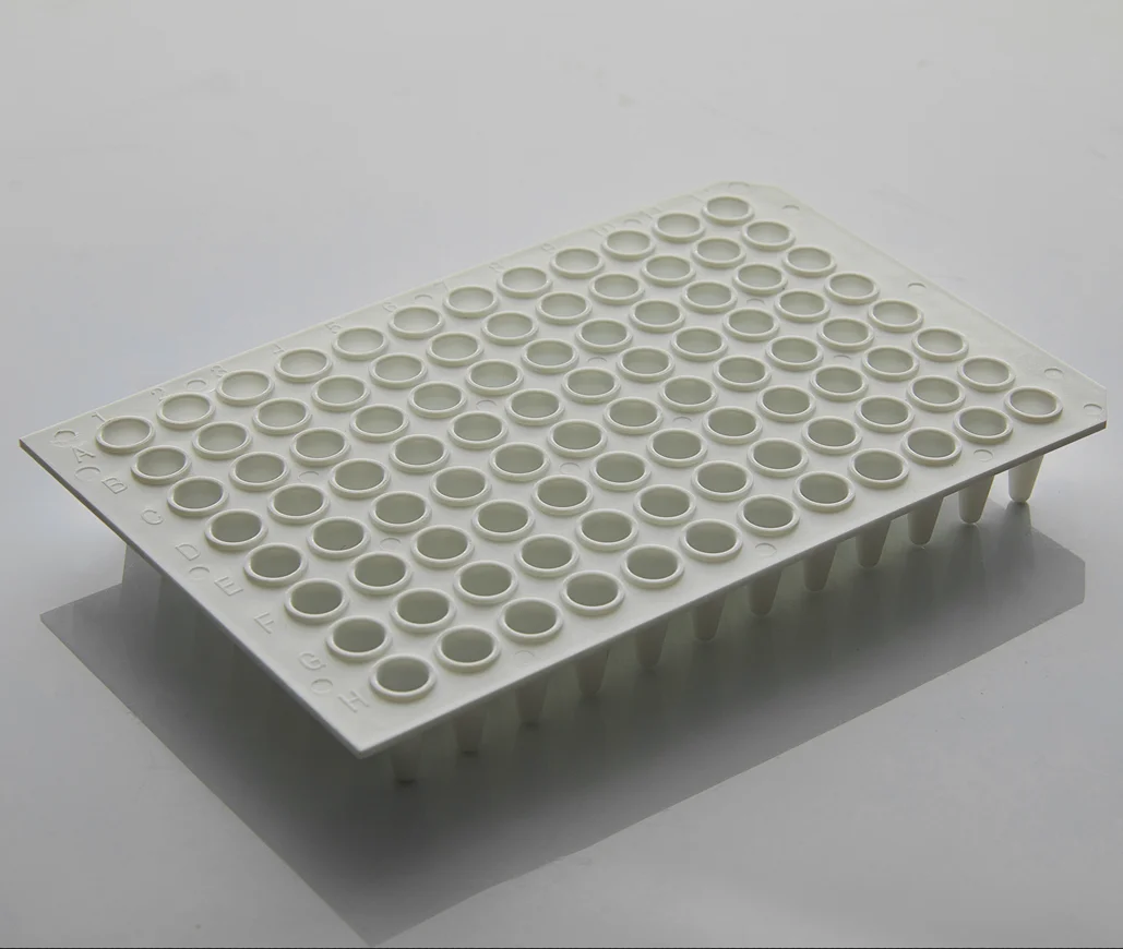 Roche 0.1ml Pcr Plate None Skirt White Color