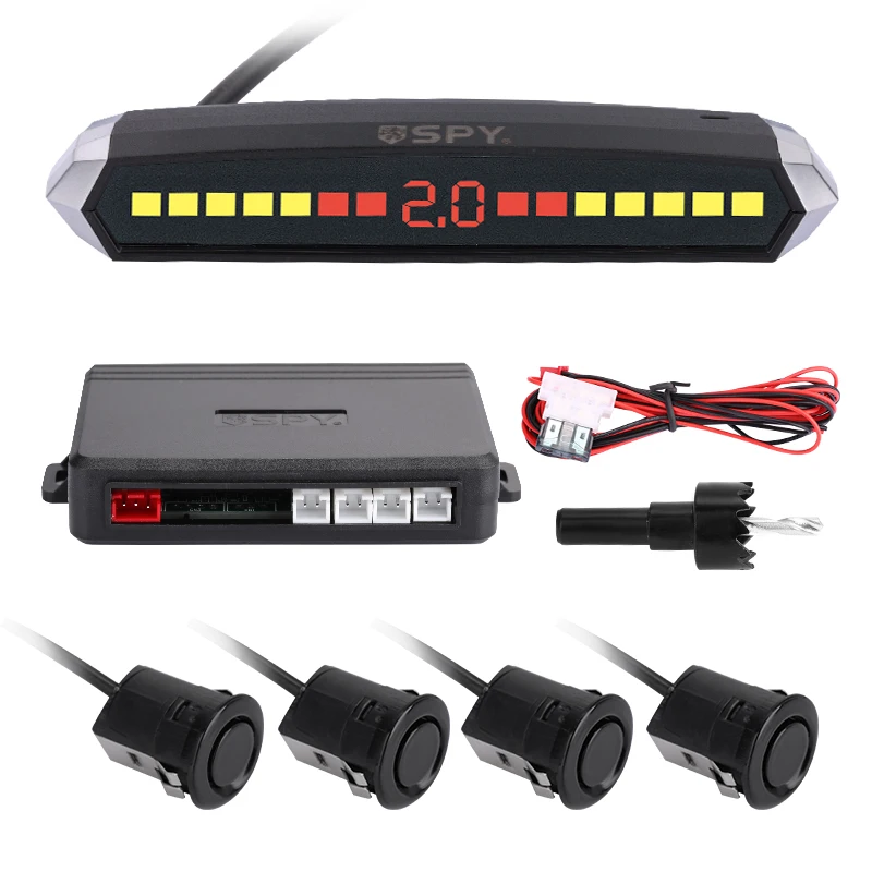 SPY Universal car parking aid system led reversing parking sensor car reversing aid vehicle camera detection sensor