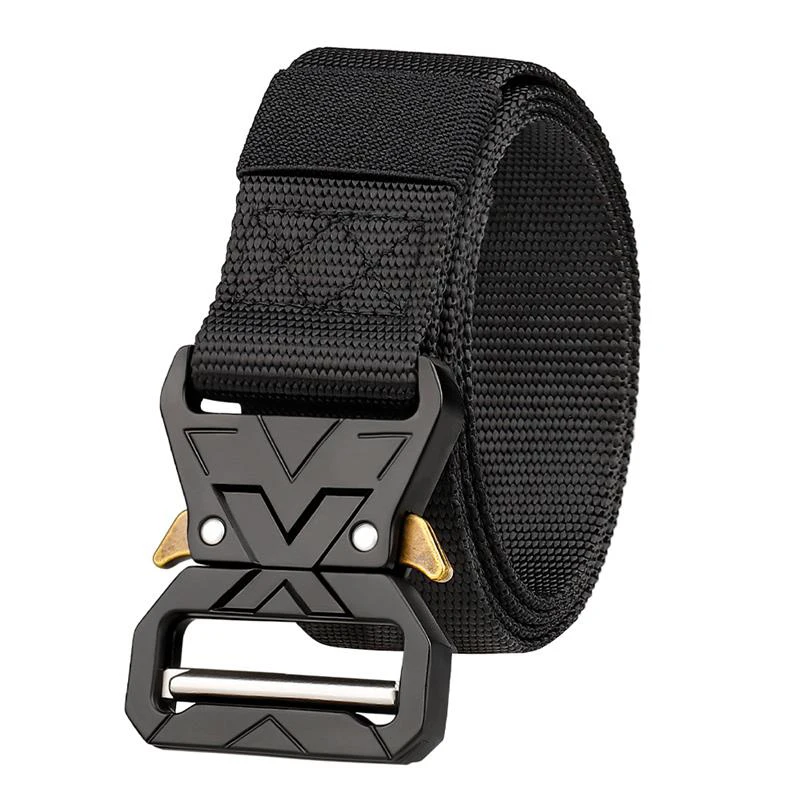 Tactical Battle Belt Quick Release Metal Buckle MOLLE Gun Belt  Duty Belts for Shooting Hunting