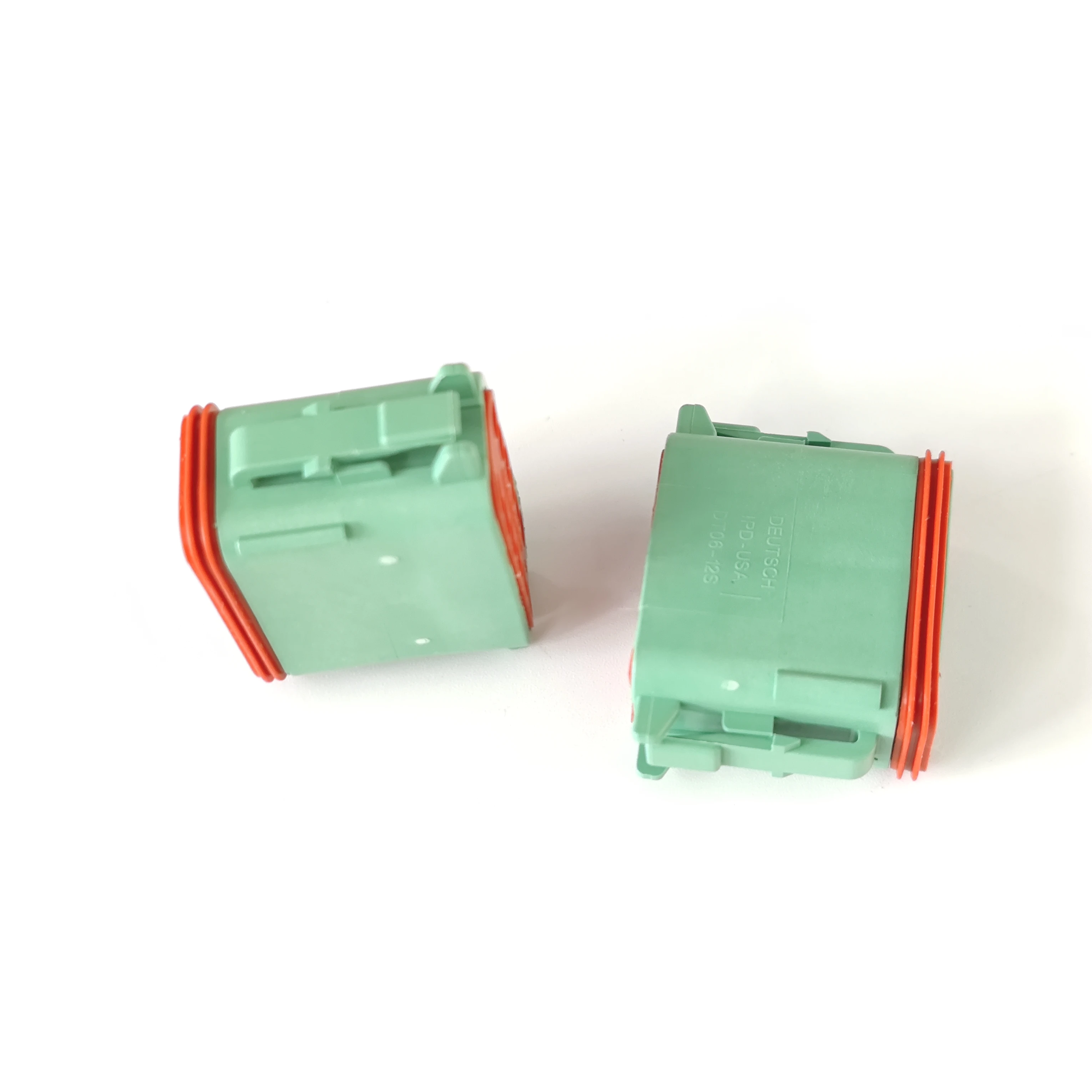 12 Pin Automotive Housing Deutsch DT Series Car Electrical Wire Female Connector Green DT06-12SC