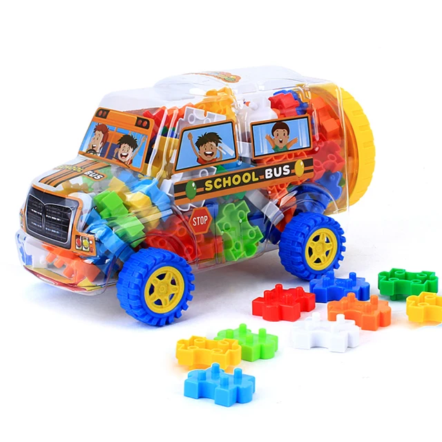 Good quality children Educational toys Variety building blocks plastic intellect connect toys