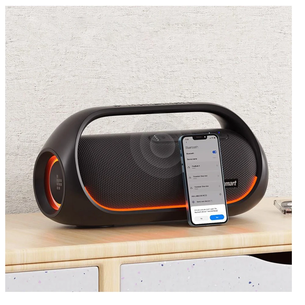 Tronsmart App Control Commercial Hi Fi Bass Loud Showerhead Wireless Focal Twitter Geepas Shower Speaker Driver Active