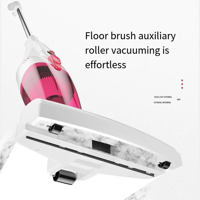 Portable 2-in-1 handheld vertical wired vacuum cleaner with high suction power for household vacuum cleaners