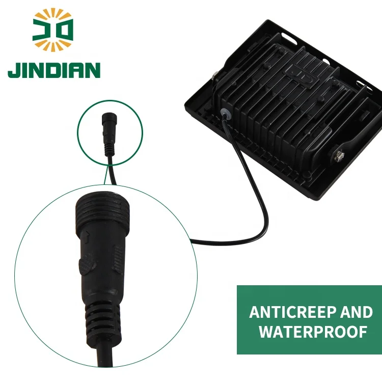 
JD JD High brightness remote control solar lamp 5w 6v outdoor solar flood light parts 