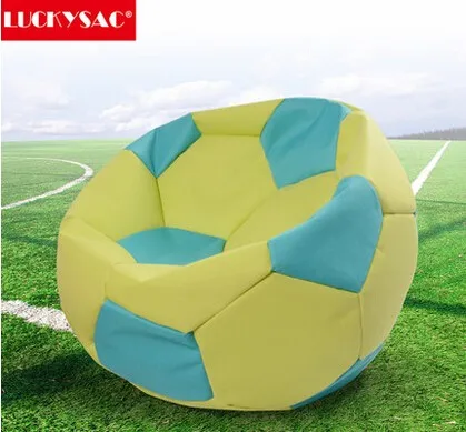 Large Football Bean Bag Sofa Cover Durable Outdoor 600D PVC Bean Bag Chair For Events Sports Multi-functional Beanbag Chair