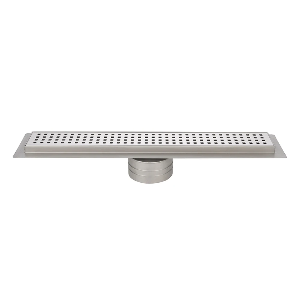 95mm outlet floor drain bathroom and toilet linear shower floor drain square style shower stainless steel floor trap drain