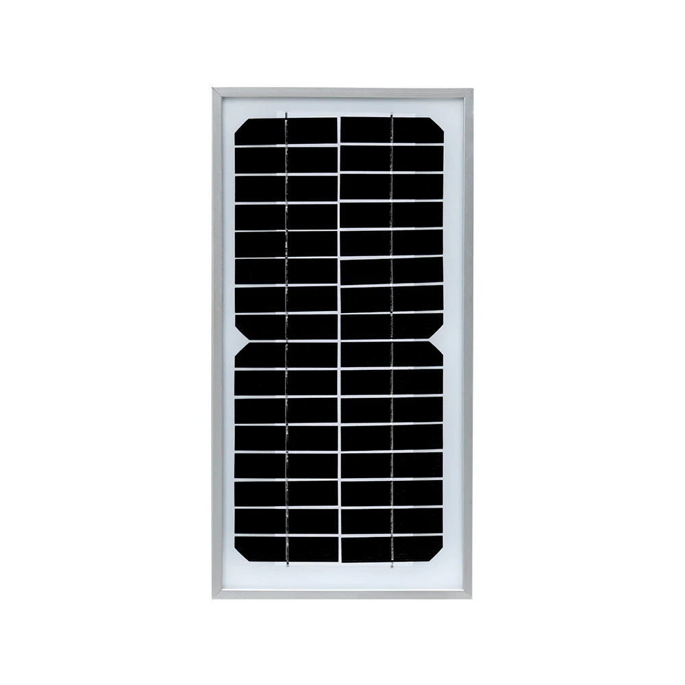 Customized 2W 3W 4W 5W 6W 7W 8W 9W 10W Small Glass Solar Panels for Solar Lawn Lights, Solar Wall Lights  Factory  Price