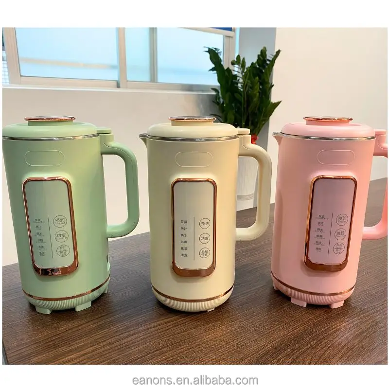 2023 Seeds Almond Oat Coconut Soy Machine Multifunctional Porridge Heating Blender Soybean Nutmilk Nut Milk Soymilk Soy Milk Mak