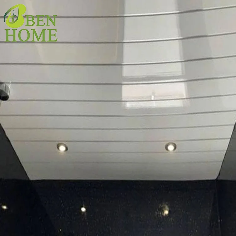 High Quality Waterproof Transparent Suspension Pvc Balcony Ceiling Panel 8 Mm