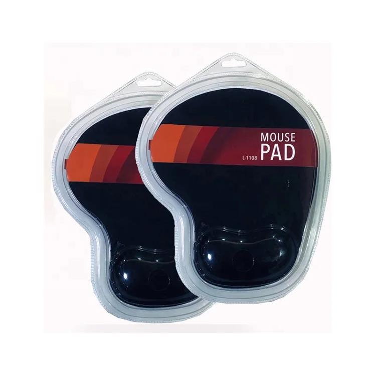 LOW MOQ Custom Clear Plastic Blister Packaging for Mouse Pad Ultrasonic Heat Sealing Blister Packaging