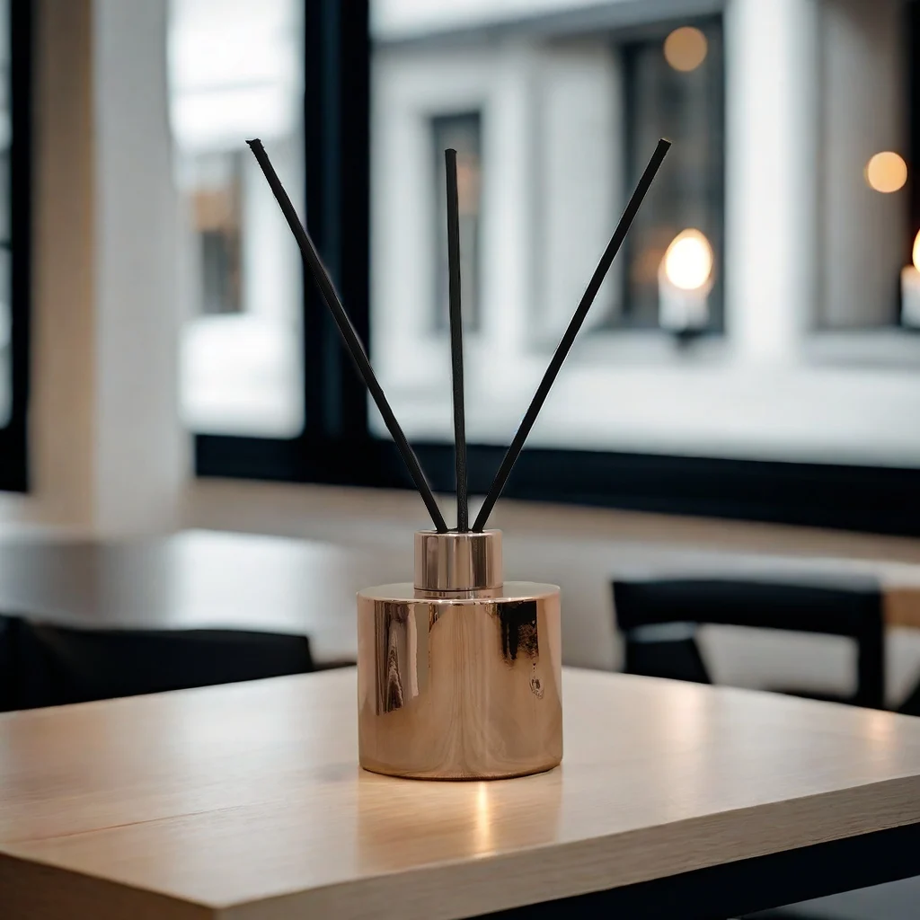 Woody Scent 120ml Reed Diffuser Aromagic Luxury Sets Packaging Rich Fragrance with Baltic Sea Amber Aroma Sticks for Home Hotel