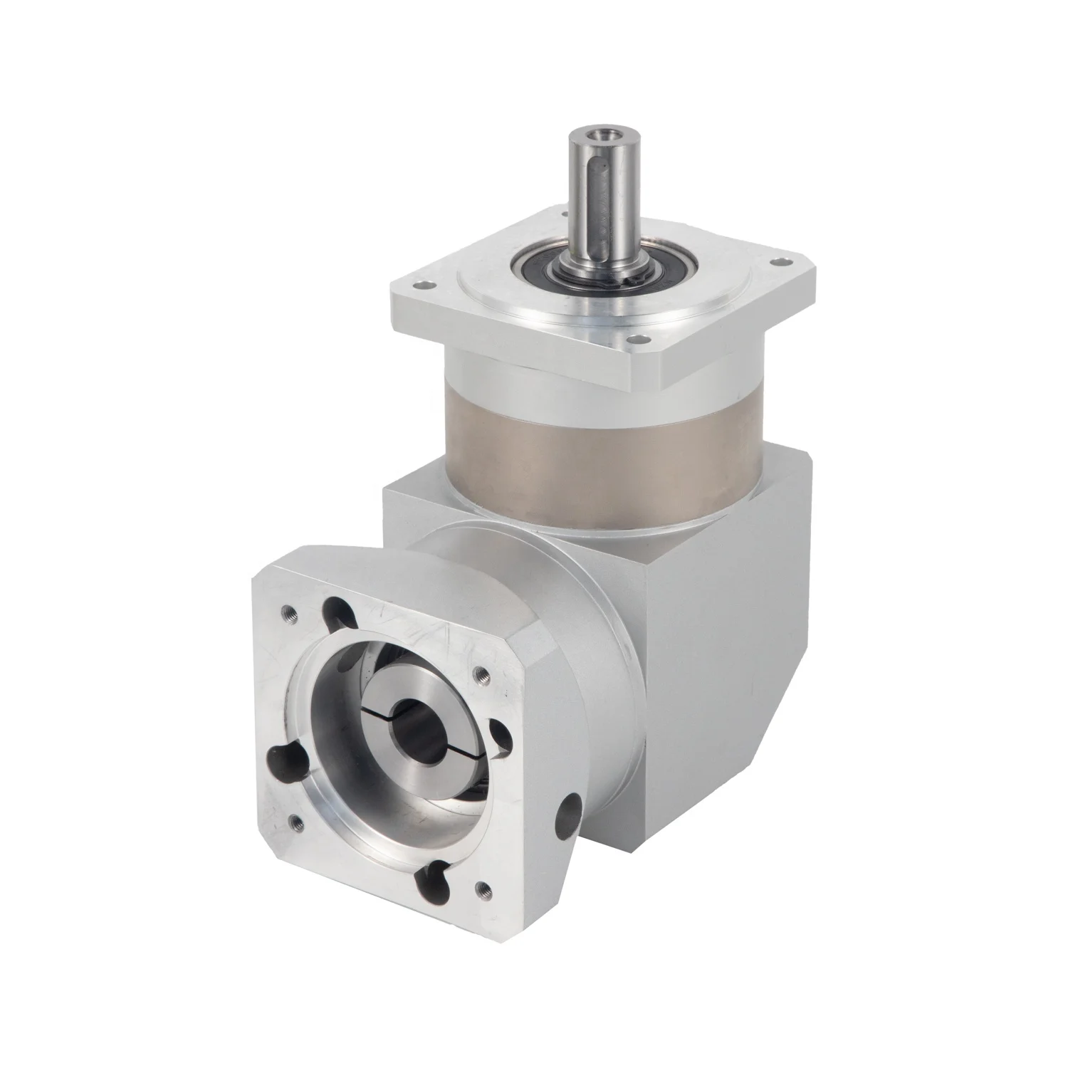 Right Angle Double Stage Planetary Gear Reducer Speed Ratio 16:1 Gearbox Reducer