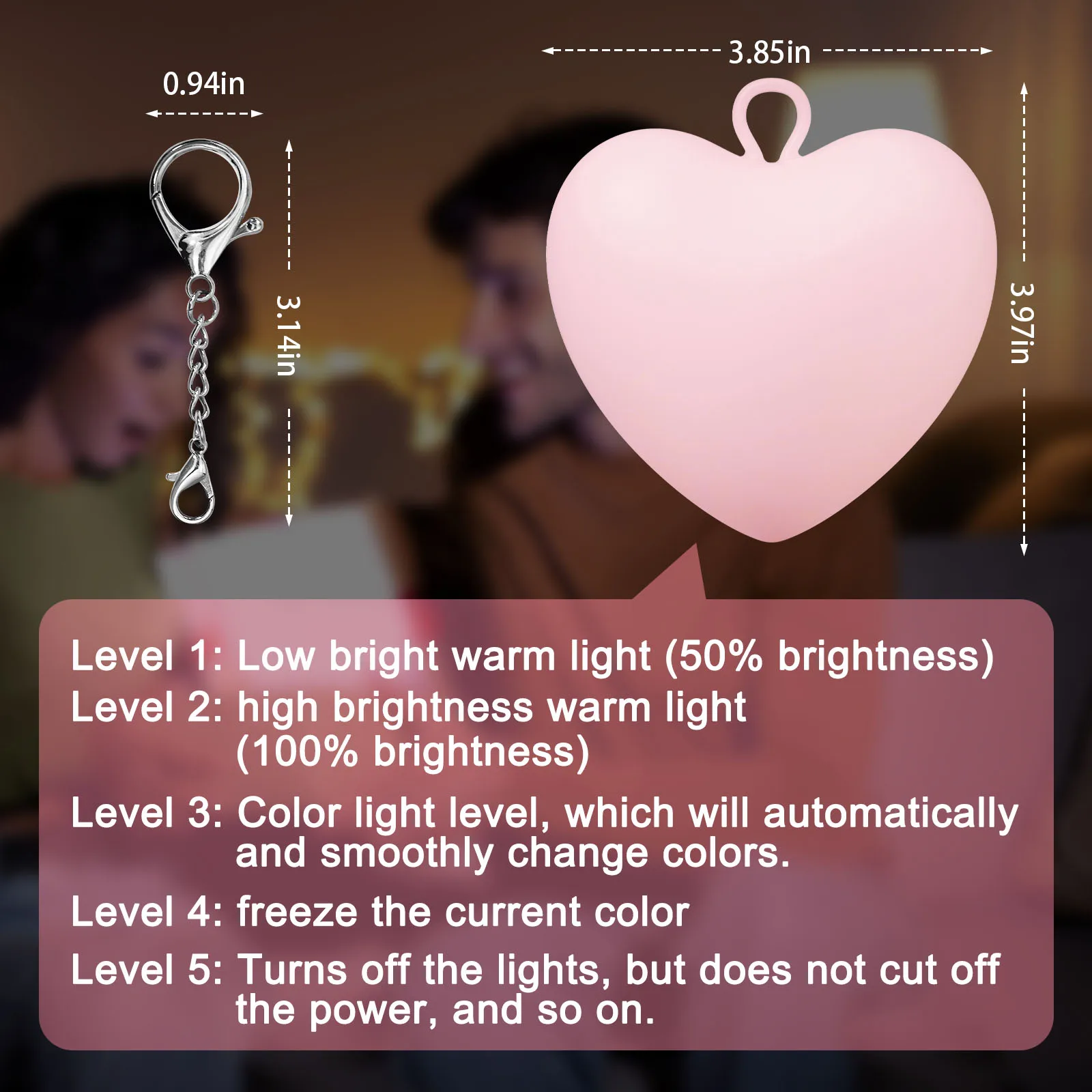 New Small Night Light Rechargeable Desk Lamp For Bedroom