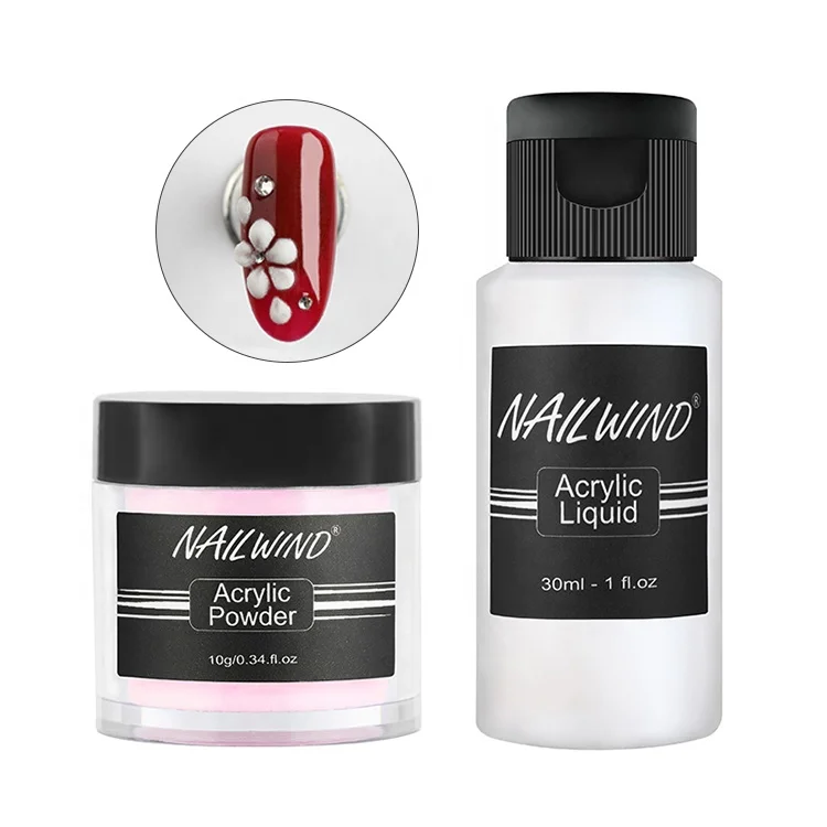  NAILWIND oem индивидуальная фирменная торговая марка для маникюрного салона акриловая Порошковая система акриловый порошок и жидкий ногтей оптовой