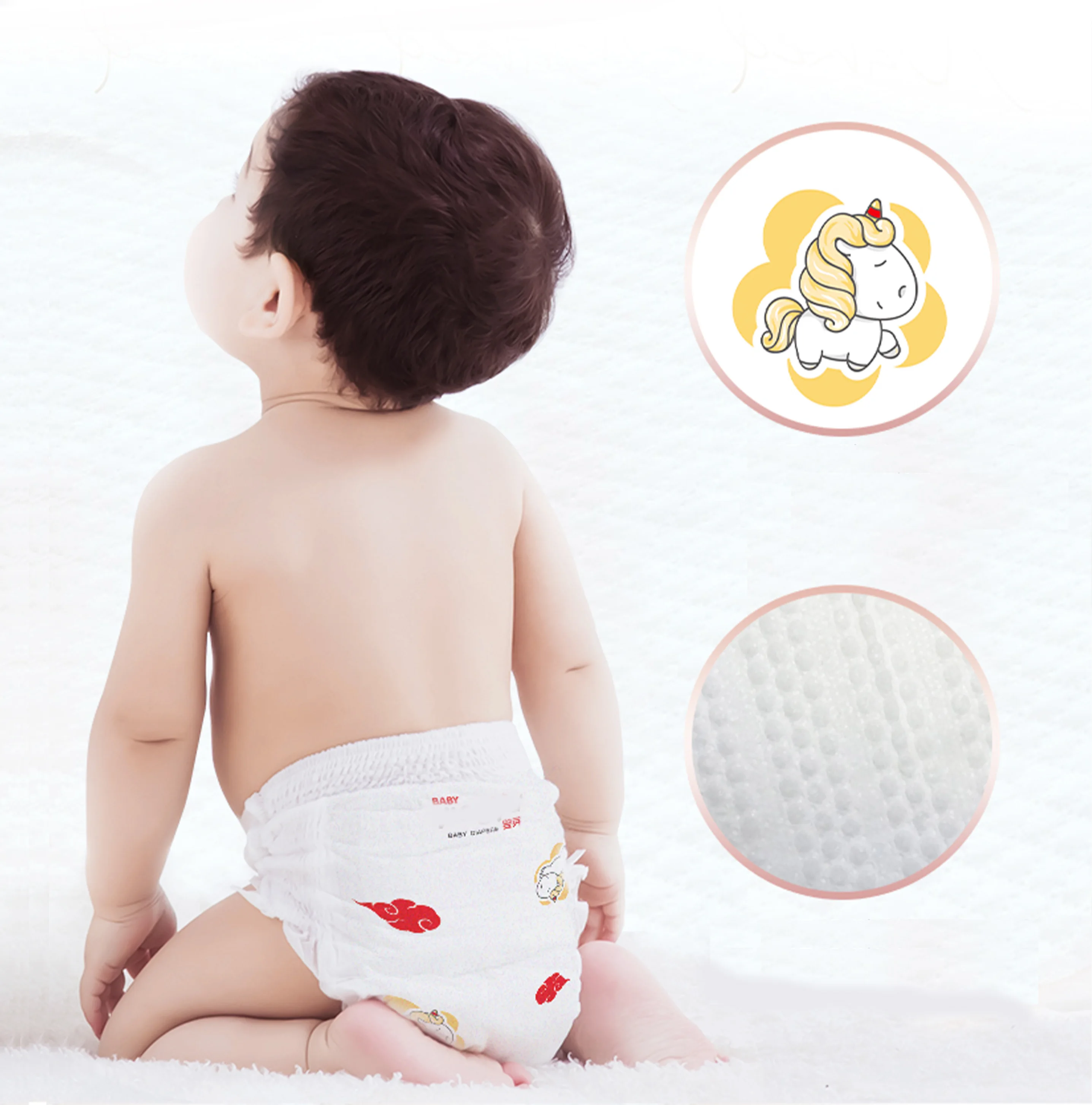 Quanzhou Top Manufacturer Private Label Baby Diapers Wholesale Pants Baby Love Pull Up Diapers