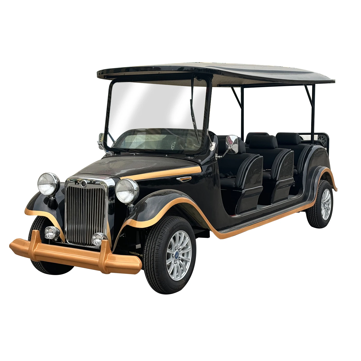 Wholesale 11 Seater Travel Sightseeing Electric Retro Vintage Antique Classic Cars