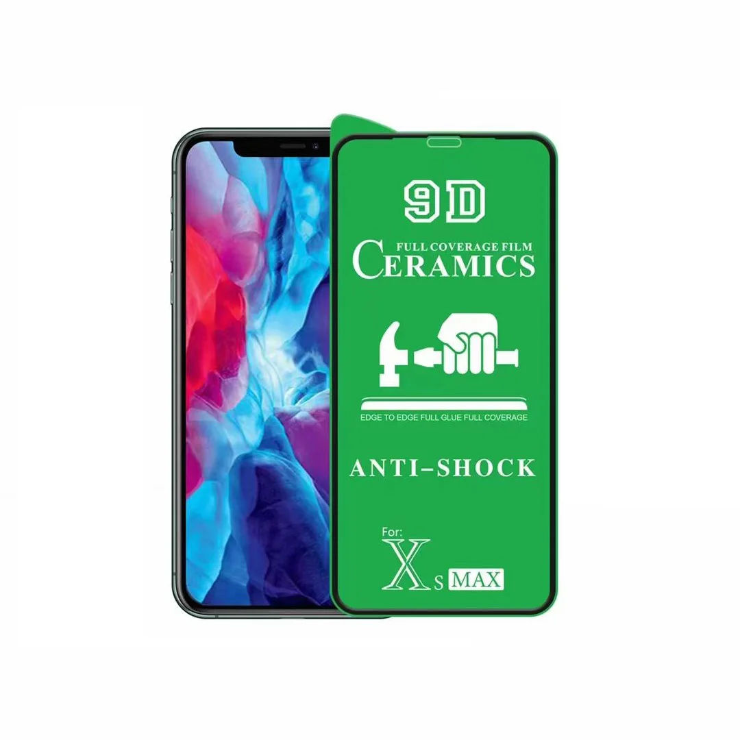 Anti-shock Ceramic Protective Film For iPhone 13 12 Mini 11 Pro XR XS Max X 8 7 6 Plus Full Cover Mobile Phone Screen Protector