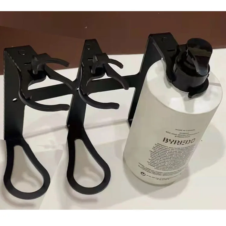 stainless metal soap dispenser holder wall mount 300ml liquid soap dispenser bracket