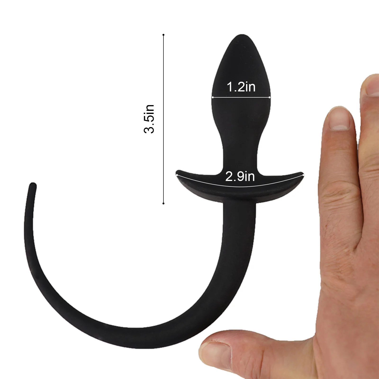 Sexbay sex toy top ten anal plug water drop dog tail medical silicone butt plug sex toy waterproof custom for men and women