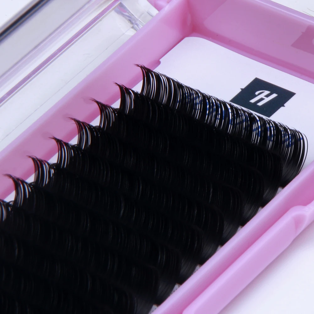 0.15 natural individual eyelash extensions fluffy vivid one by one single lashing high quality classic eyelashes bulk wholesale