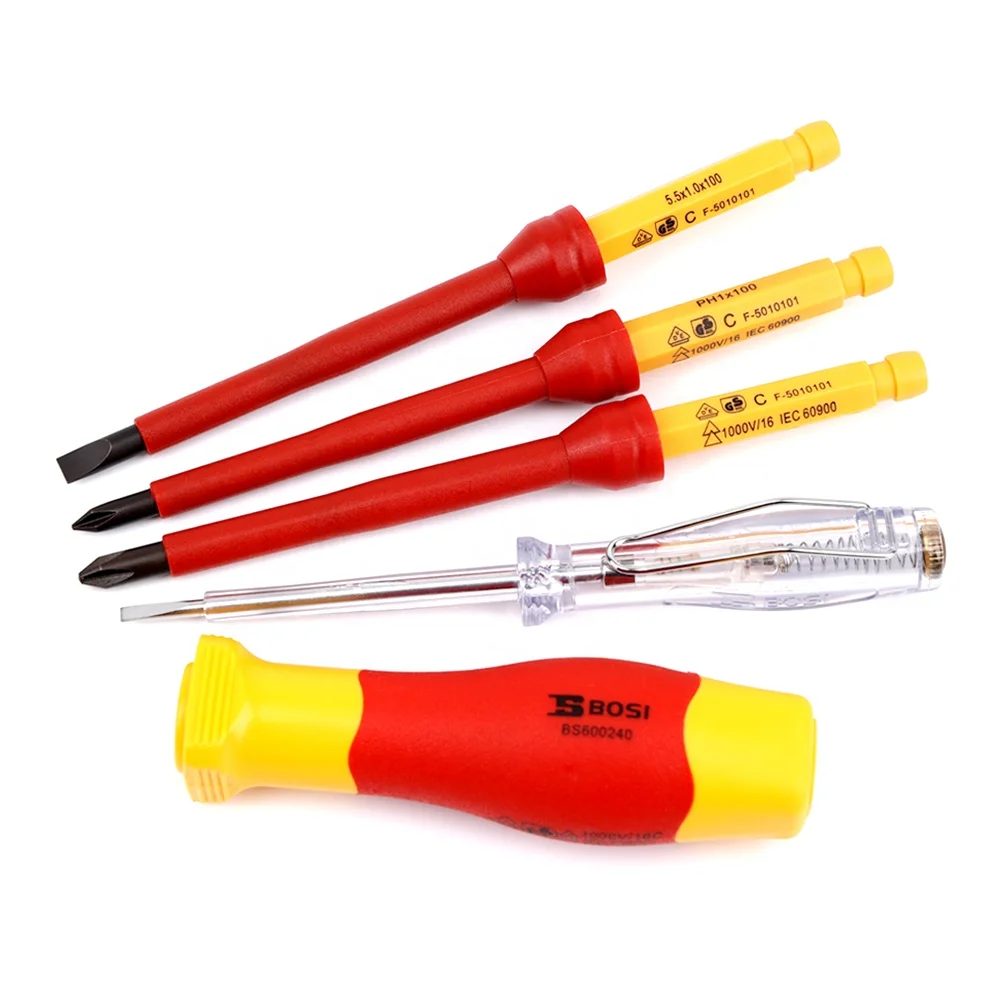 Professional 12PCS VDE Screwdriver Set For Electric Company Use