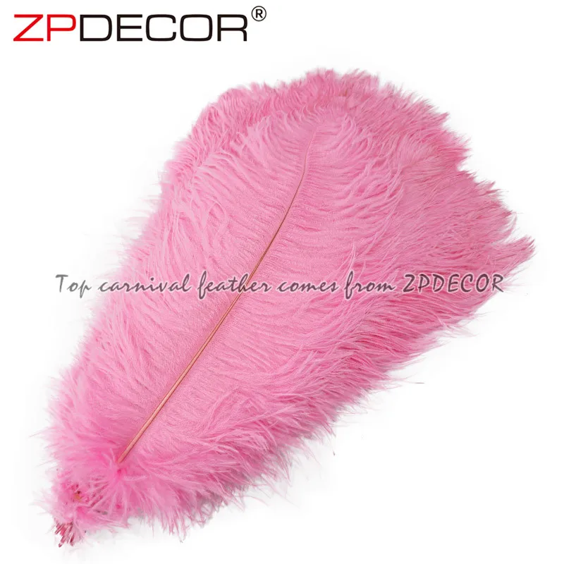 ZPDECOR Factory Wholesale Stock 12 Colors 45-50cm Dyed Ostrich Feathers Cheap for Sell