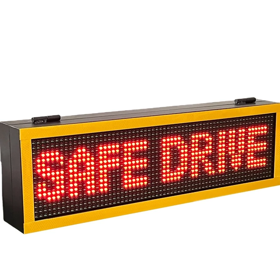 Custom 1 Line Display  LPR Traffic Radar Detector Speed Limit Sign