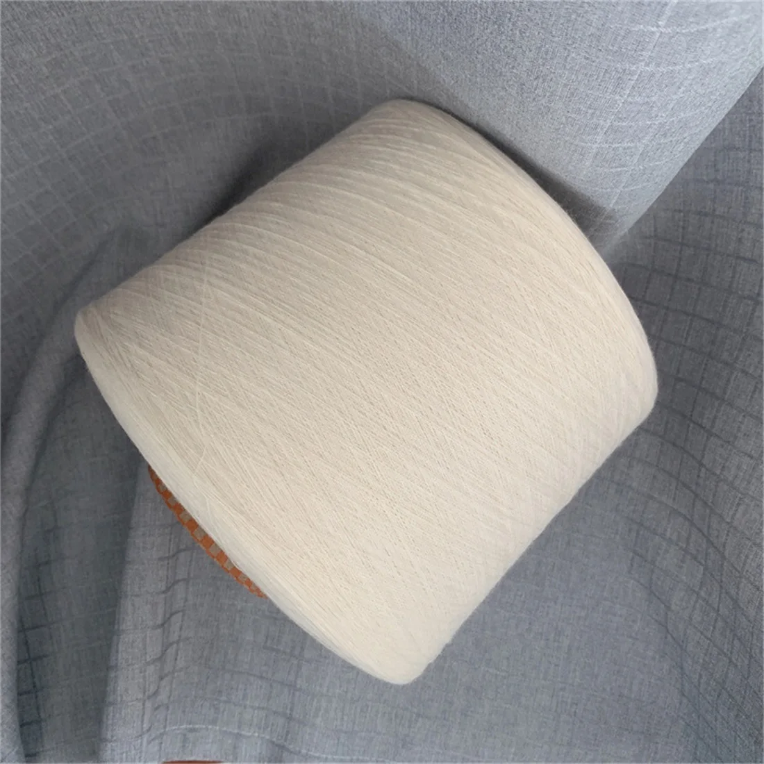 High Quality Combed Ring Spinning 32s CVC 55/45 Cotton/Polyester Raw White For knitting Yarn