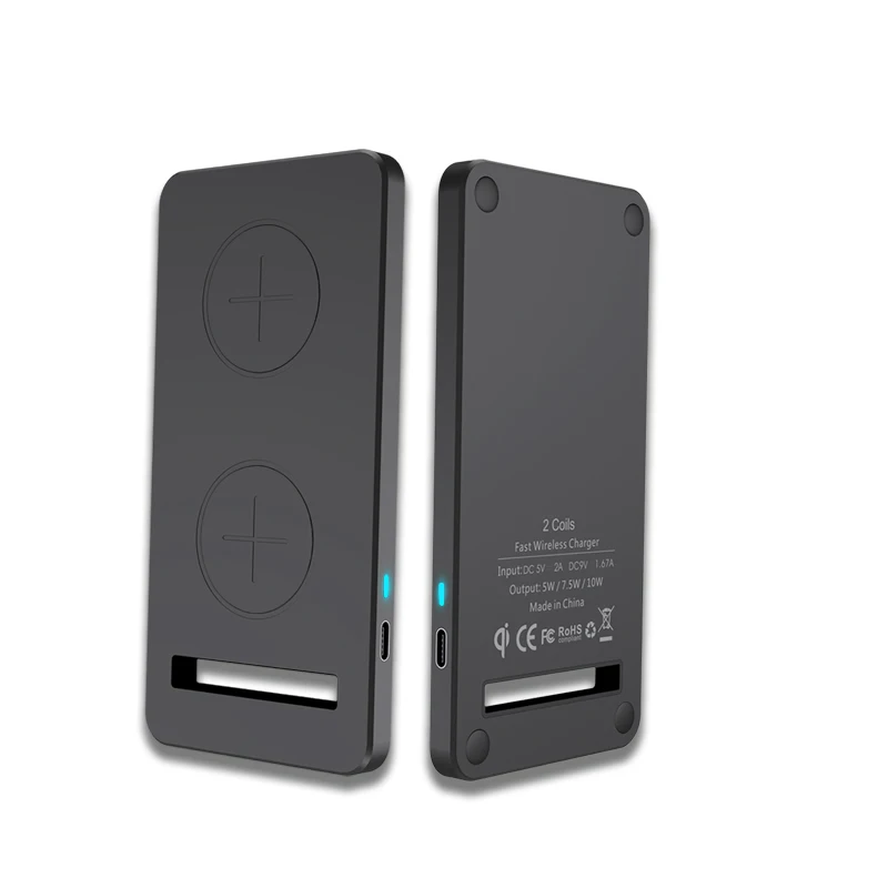 2020 New Inventions Qi Fast Wireless Charger For Samsung Galaxy For All Qi-enabled Smartphone