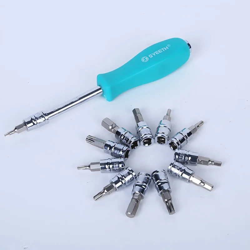 Made in Shandong, 46 pieces of Cr-v steel steam repair artifact -6.3mm series sleeve set