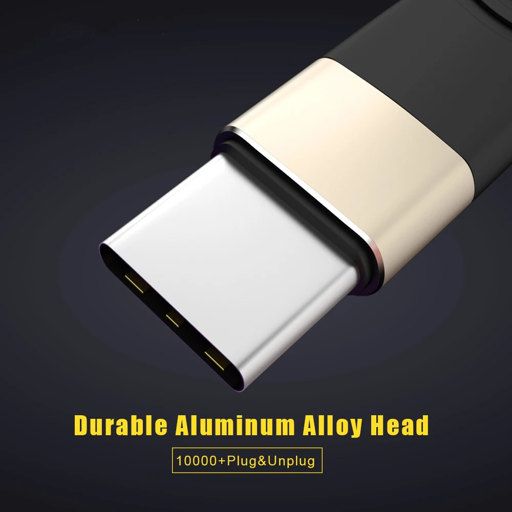 Rock Hi-Tensile Fabric Braided USB Charger Cable for Iphone