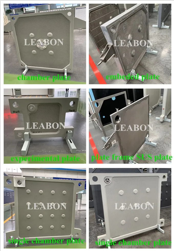 Oil Filter Press Equipment Stainless Steel Competitive Price Small Press Filter Machine for Wastewater Sewage Sludge Treatment