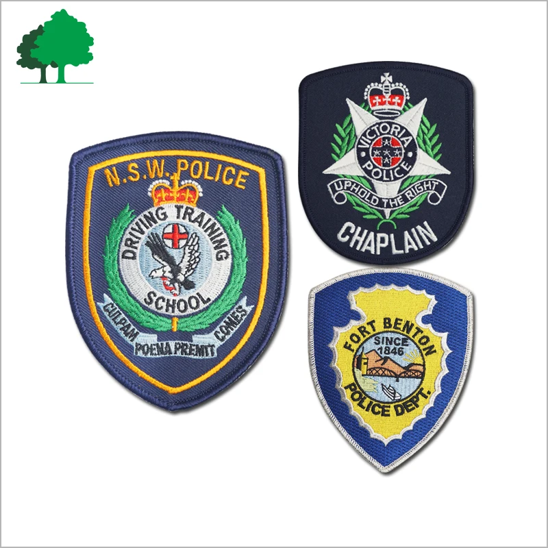 Direct factory custom high quality cheap Fish Patch Embroidery Patch For Clothing