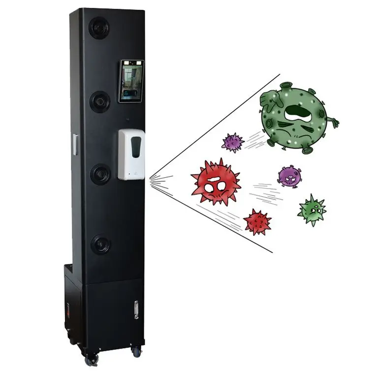 
Temperature Measurement Door Atomization Disinfection Gate disinfection sprayer machine 