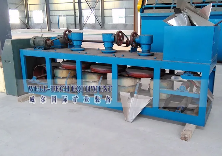 Tin concentration machine Three discs dry magnetic separator