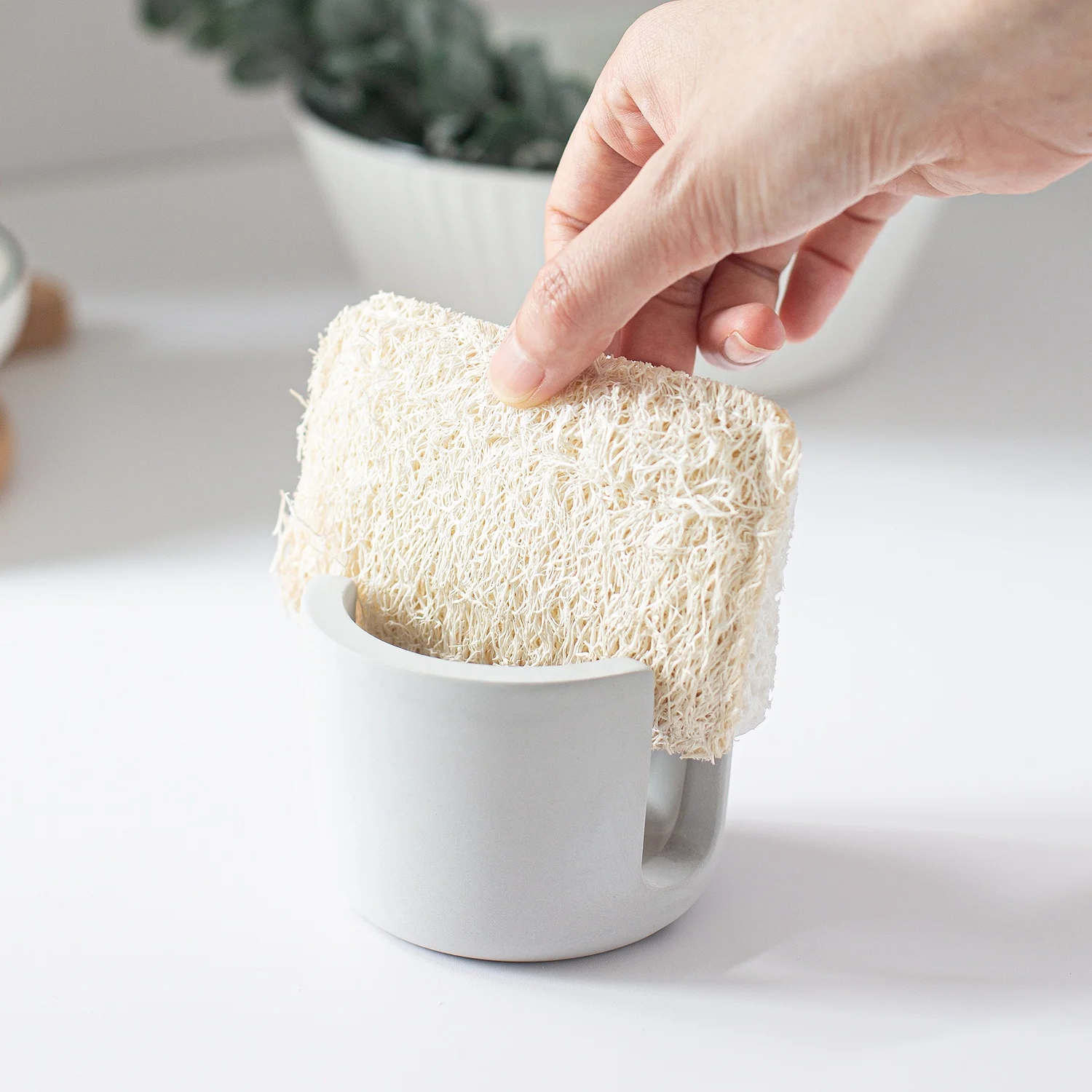 Original  diatomite sink caddy sponge rack holder for kitchen sink