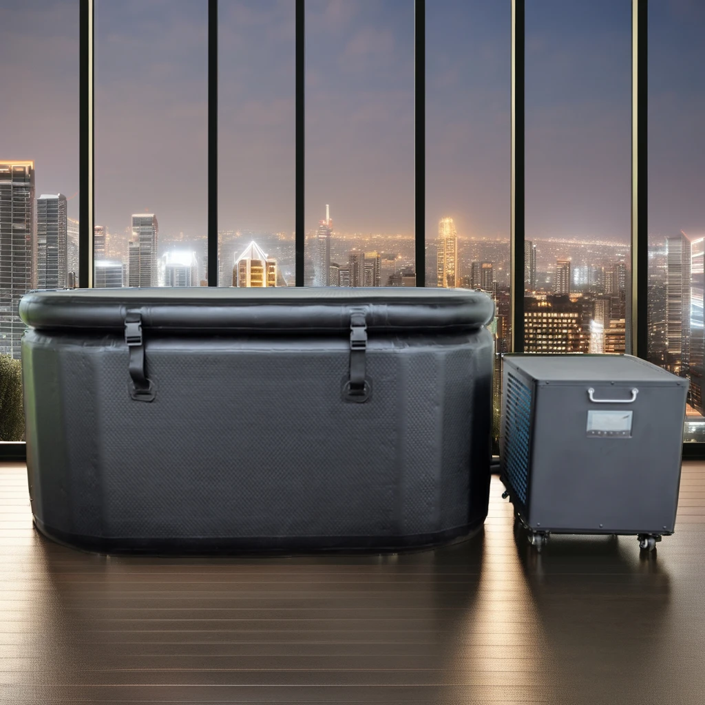 Ali Baba Com Ice Bath Cold Plunge Bath With 1/2hp Water Chiller Wifi Circulating Water Cooling Chiller Bath Chiller