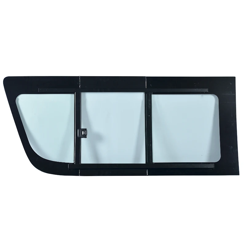 High quality 2005 middle hiace van side sliding window polycarbonate car with frame