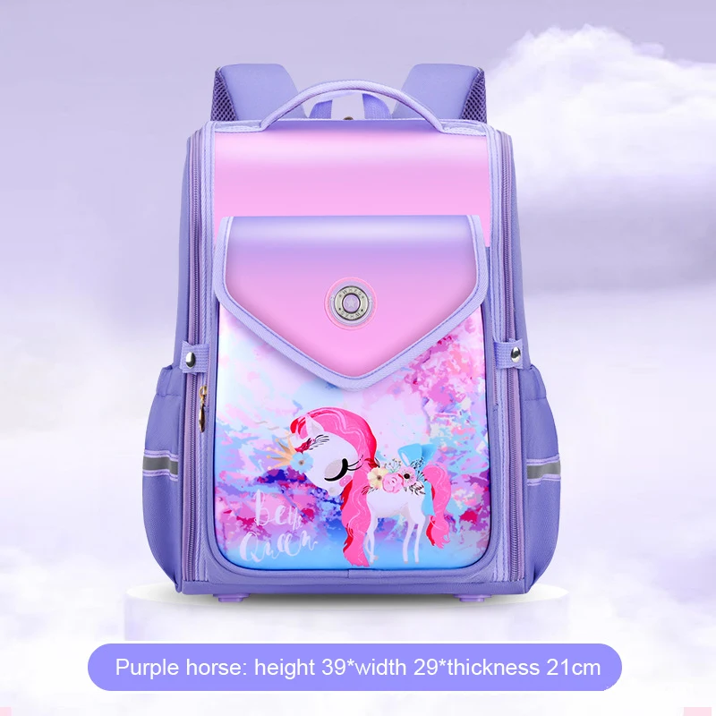 Customized Hot Selling Waterproof Breathable Cute Cartoon Children Student Schoolbag