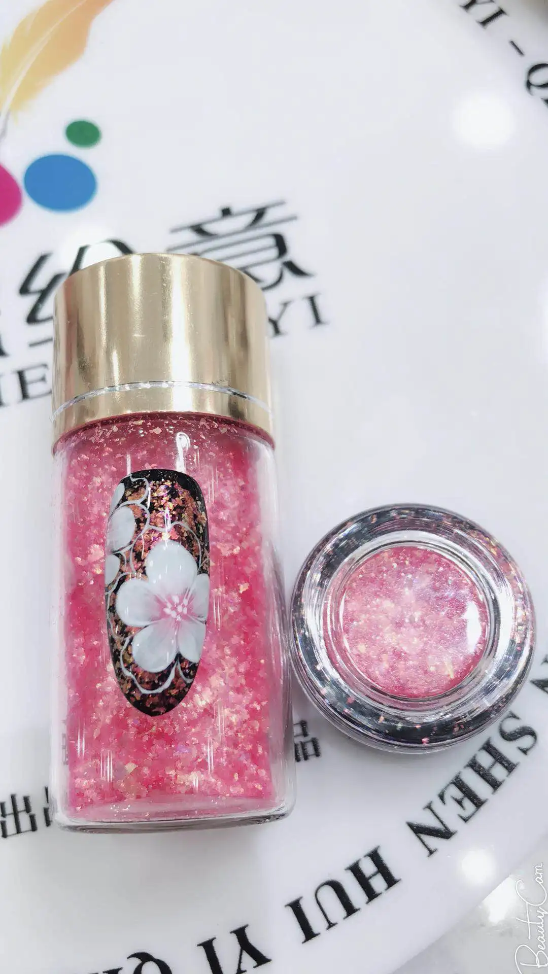 QS nail art 6 шт./лот длительное наращивание Резьба акриловая пудра система стартовый комплект Набор для оптовой продажи