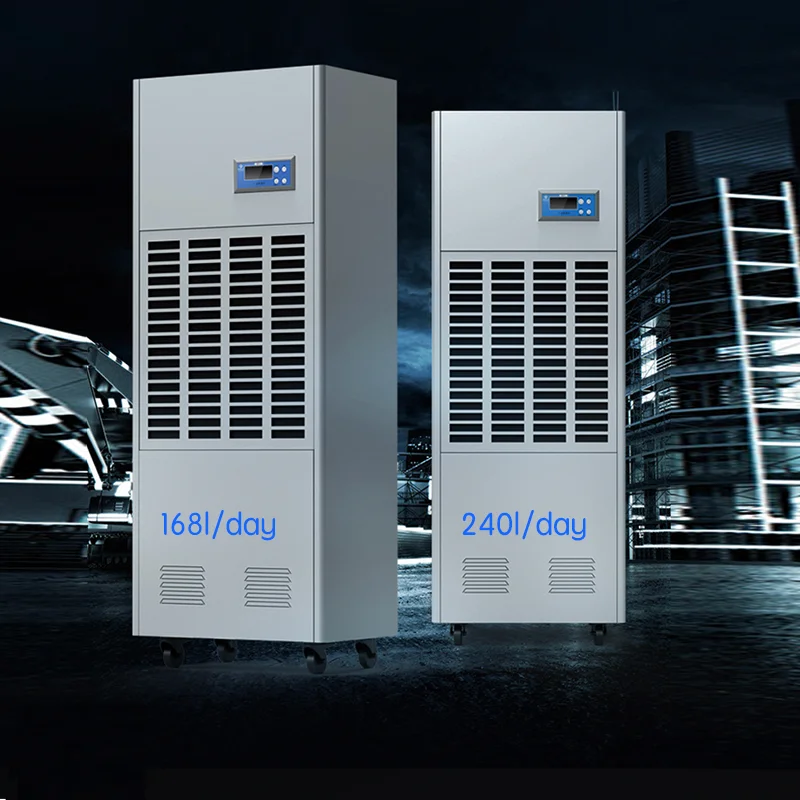 168L  New Arrivals Industrial Dehumidifier Air Purifier Dehumidifier Machines  For Greenhouse Basement Planting