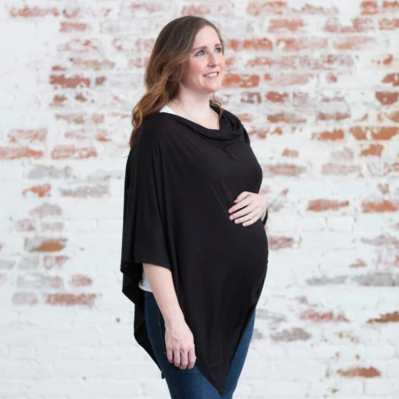 Multifunctional maternity blouse anti-glare nursing towel wrapping baby stroller cover