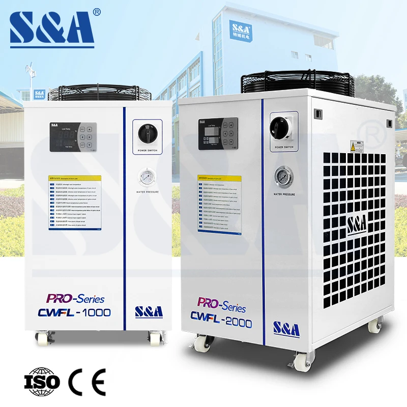 Factory Direct CWFL-1000 2000 220-240V Industrial Air Cooling System Fiber Laser Machine Chiller