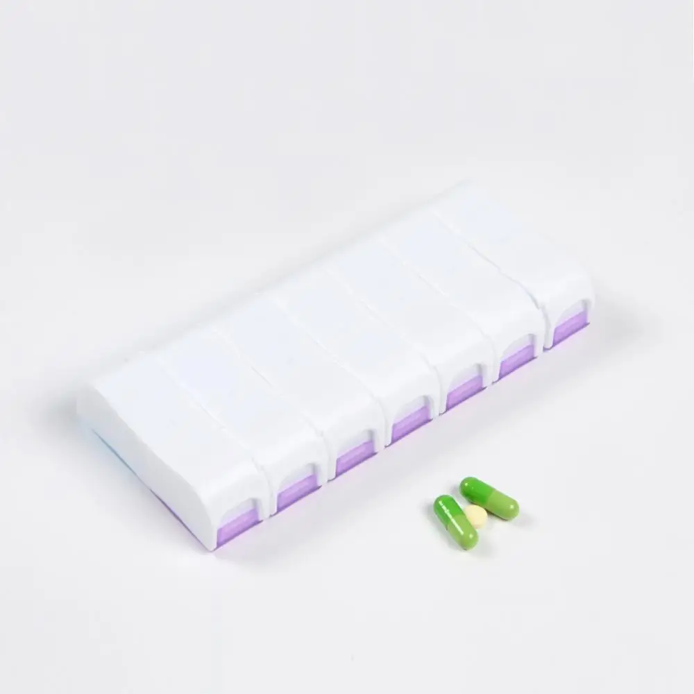 7 Days Promotional Plastic Pill Medicine Storage Box Container with 14 Cases