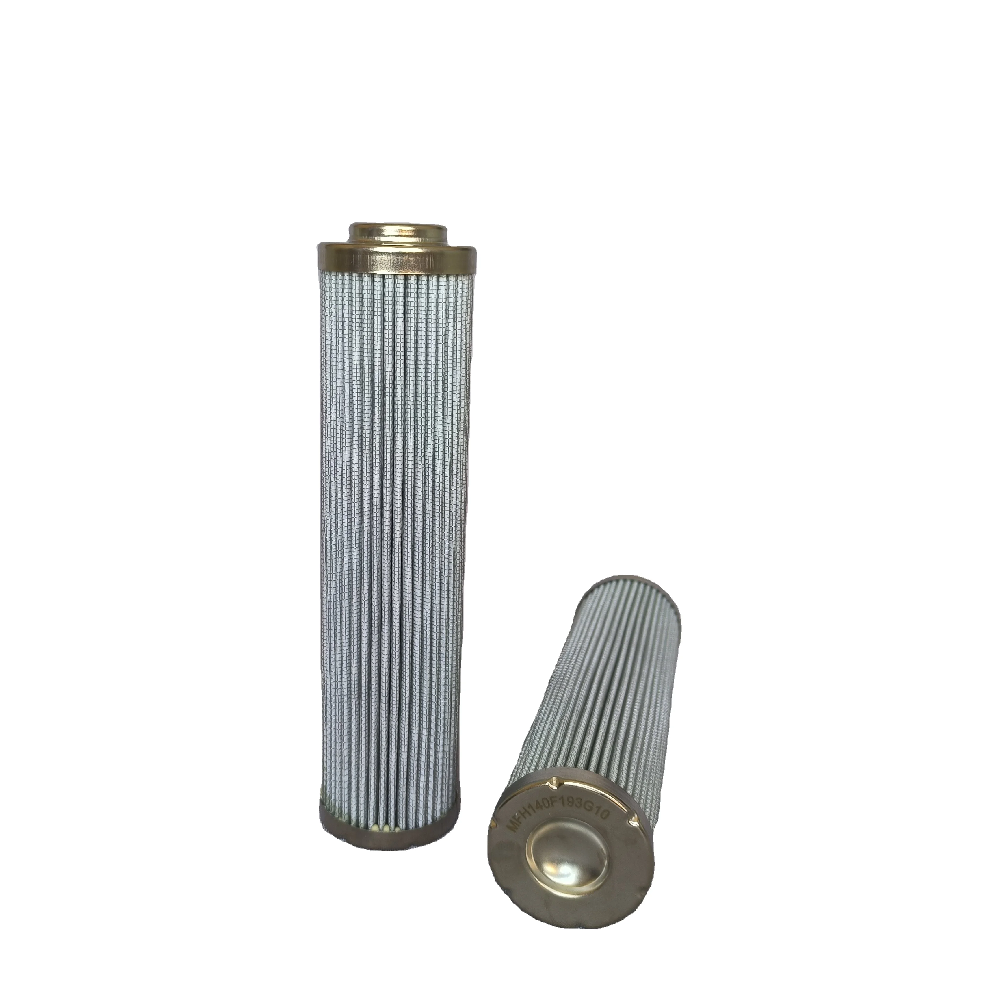 Custom Stainless Steel Pleated Mesh Filter Cartridge Hydraulic Filter Cartridges For Cold And Hot Rolling