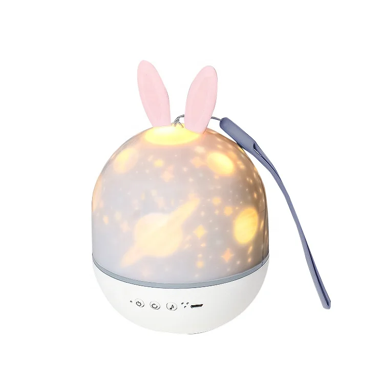 Factory custom cheap led projector night light Lamp For Wall Ceiling Baby Room Lighting Rabbit Elf Star Projector Light