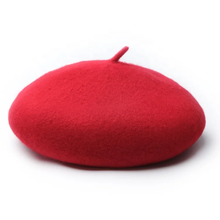 Winter berets hat lady boiled cashmere stretch berets hat women french