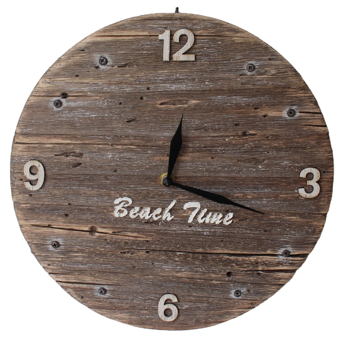 wooden wall clock  items modern Wall Decor American Custom Modern Home Decoration Wooden wall clock