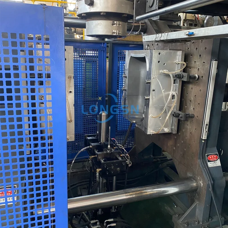 Automatic plastic bottle 5L jerrycan extrusion blow molding machine