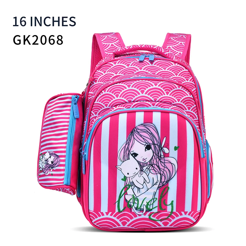 Новое поступление 16 дюймов Мода оригинальный дизайн; Одежда с принтом; Школьная сумка для детей